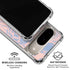 Rose Quartz & Serenity Floral Google Pixel 10 Clear Case